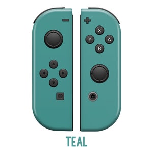 Mix & Match Greens Nintendo Switch Joycon Skin Wrap Premium Vinyl image 2