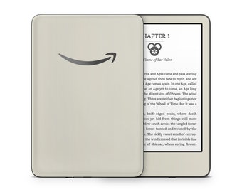 Amazon Kindle Skin Wrap Cover Premium Quality 3M Vinyl Light Stone Cool Beige Mushroom