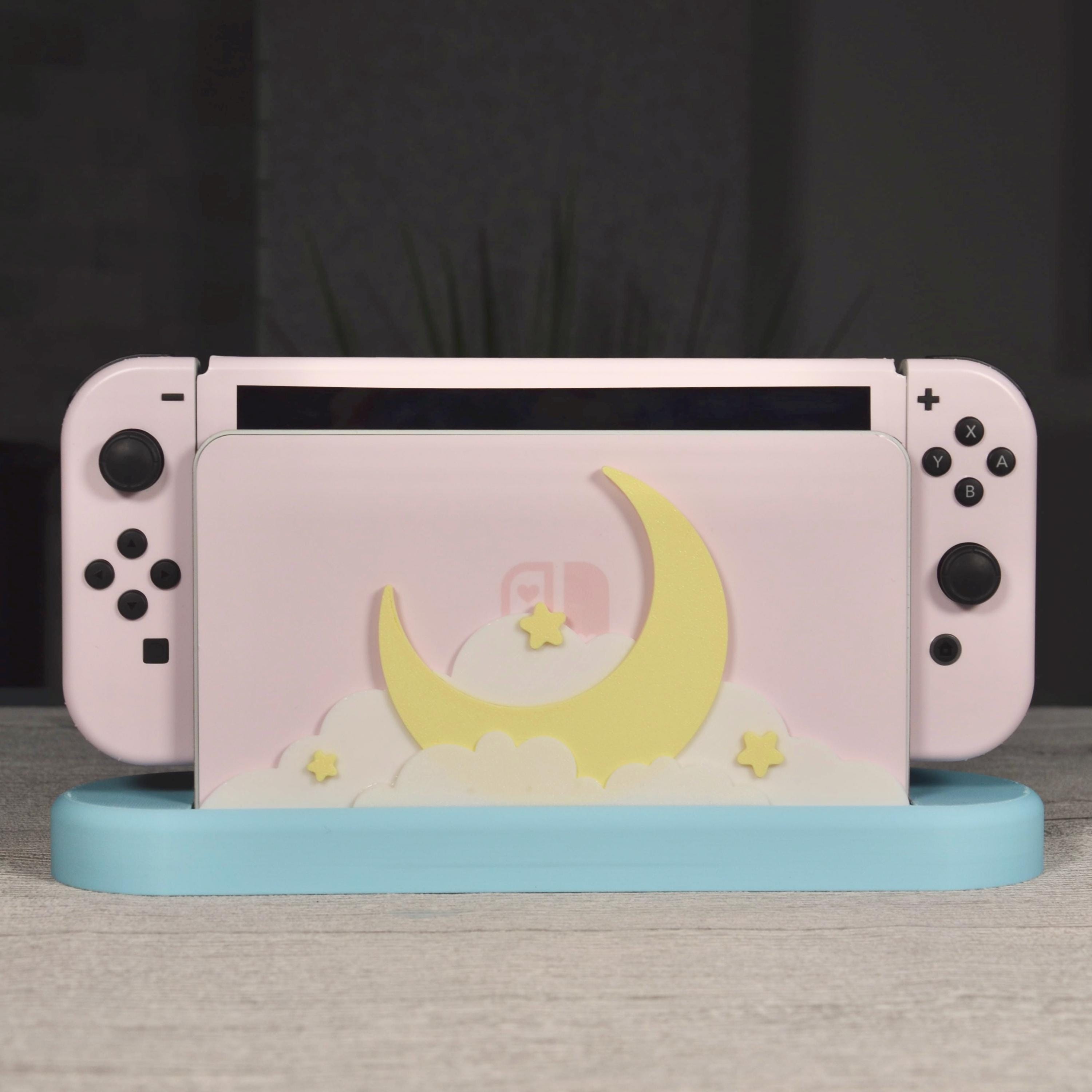 Nintendo Switch POST CARD HOLDER P'sclub seta New Nintendoswitch SwitchOLED Game Cards Box Stand Storage