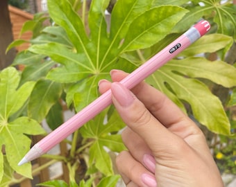 Pegatina de vinilo premium para Apple Pencil HB, estilo rosa, Procreate