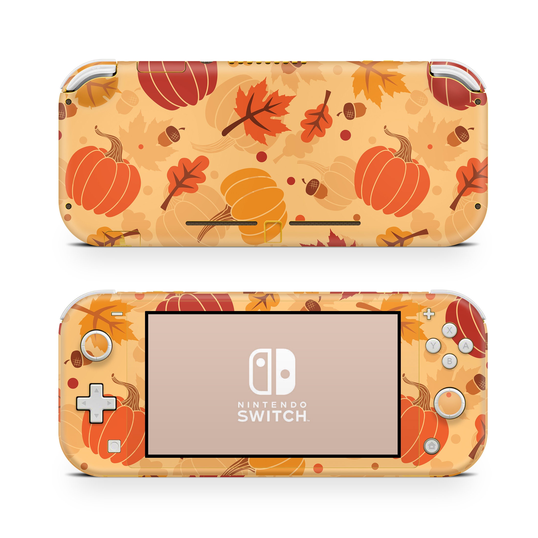 Nintendo Switch Lite Skin Wrap Premium Vinyl Red Orange Yellow