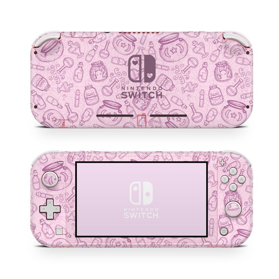 Nintendo Switch Lite スキン ラップ プレミアム ビニール ピンク