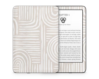 Amazon Kindle Skin Wrap Cover Premium Quality Decal 3M Vinyl Beige Cream Abstract