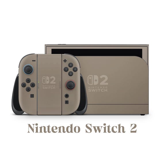 Nintendo Switch 2モデル スキンシール プレミアムビニール プレーン 