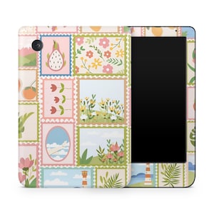 Kobo E-Reader Clara Libra 2 Nia Skin Wrap Cover Premium Quality 3M Vinyl Pastel Stamps Flowers