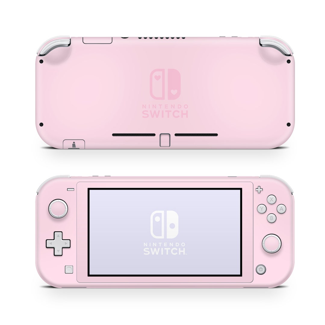 Nintendo Switch Lite Skin Wrap Premium Vinyl Pastel Pink Nintendo Switch Lite Skin Wrap Premium Vinyl Pastel Pink