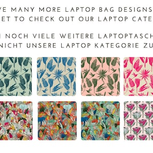 Laptoptasche mit Extra-Seitentasche im afrikanischen Design für 13 Zoll, 15 Zoll und 17 Zoll Laptops Bild 7