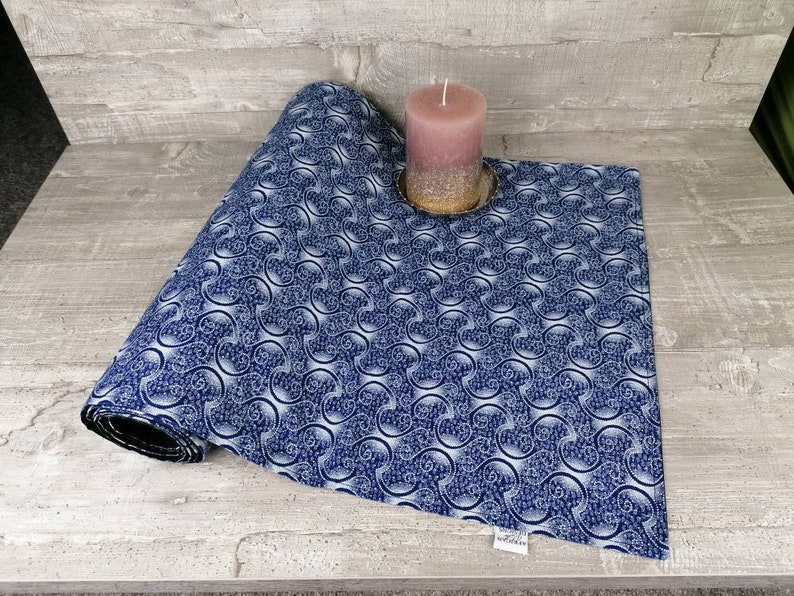 Shweshwe Fabric Table Runner Blue Table Runner African Etsy UK