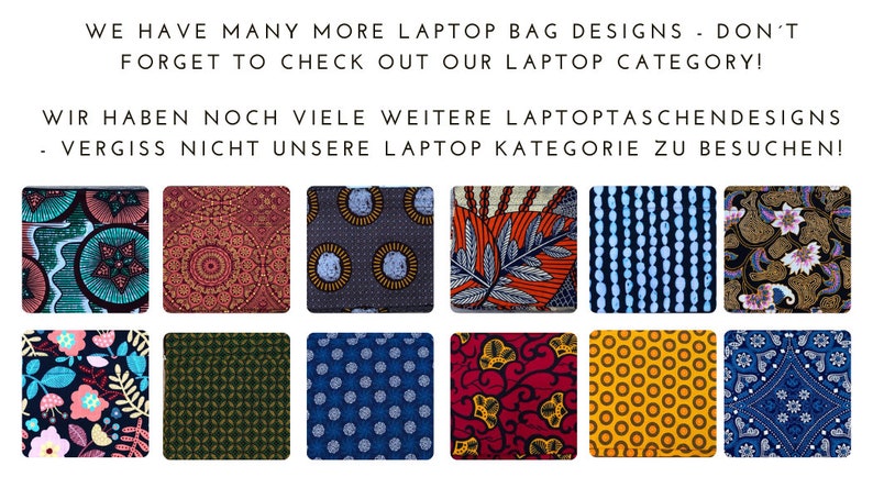 Laptoptasche für 13 Zoll, 15 Zoll und 17 Zoll Laptops mit Extra-Seitentasche Bild 5