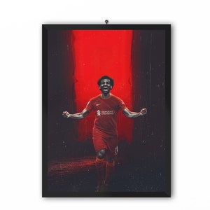 Red Alert - Mo Salah (Liverpool FC) - LFC Portrait Print - A3, A4 or A5