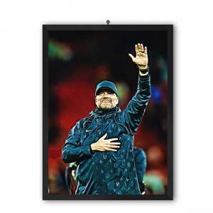 Jurgen Klopp (Liverpool FC) - LFC 2021/22 Celebration Portrait - A3, A4 or A5 Print
