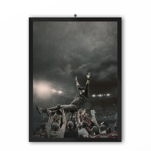 Ritratto di KloppMania (Jurgen Klopp, allenatore del Liverpool FC) / Poster A0 A1 A2 A3 A4 A5 LFC Champions