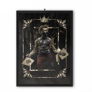 Ace In The Pack - Mo Salah (Liverpool FC) - LFC Portrait Print - A3, A4 or A5