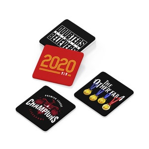 Icono de LFC Champions 19/20 (4 Pack) - Liverpool FC Coasters