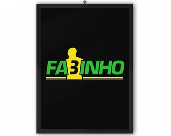 FA3INHO (Fabinho) Portrait Print (Liverpool FC) | A3 A4 A5 Poster LFC