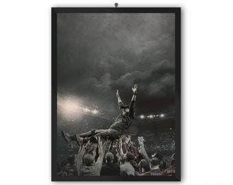 Portretafdruk KloppMania (Jurgen Klopp, Liverpool FC Manager) | A0 A1 A2 A3 A4 A5 Poster LFC-kampioenen