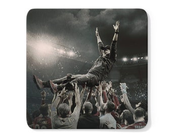 Kloppmania Jurgen Klopp Portrait - LFC Coaster