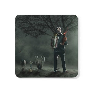Fourmidables Jurgen Klopp Portrait - LFC Coaster