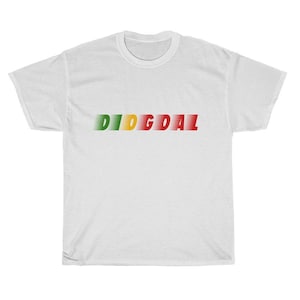 Diogoal - Diogo Jota LFC White T-Shirt (Portugal Colours Print) Liverpool