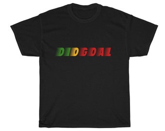 Diogoal - Diogo Jota LFC Black T-Shirt (Portugal Colours Print) Liverpool