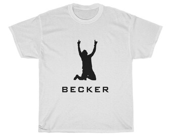 Becker LFC White T-Shirt (Black Print) Liverpool