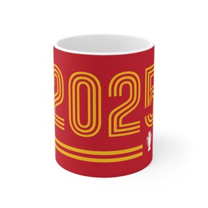 2025 Premier League Champions - Liverpool FC Mug (LFC Red Background)