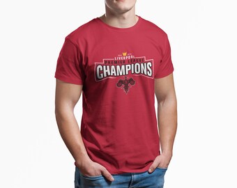 プレミアリーグチャンピオン 2024/25 リバプールFC Tシャツ（LFCファン