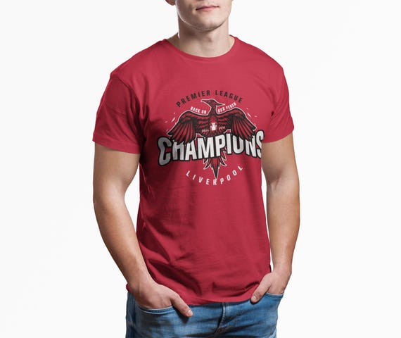 Premier League Champions 24/25 Liverpool FC T-shirt (LFC Fan