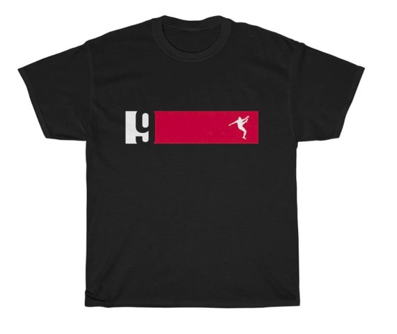 Bobby Firmino Kung Fu LFC camiseta negra blanco y rojo estampado