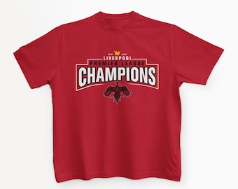 プレミアリーグチャンピオン 2024/25 リバプールFC Tシャツ（LFCファン