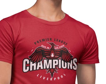 Premier League Champions 24/25 Liverpool FC T-shirt (LFC Fan