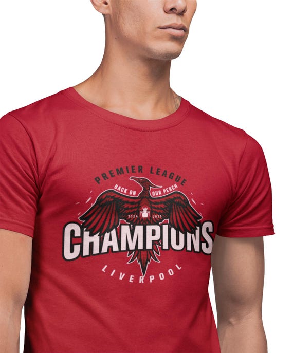 Premier League Champions 24/25 Liverpool FC T-shirt (LFC Fan