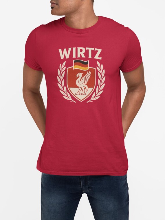 Florian Wirtz - Liverpool FC T-shirt (LFC Fan Leisure Wear - Red