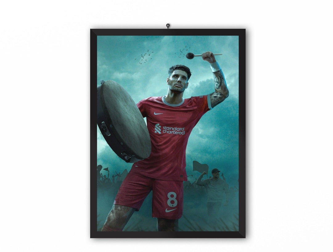 Poster A4 Dominik Szoboszlai Con Autografo - Stampa Digitale Liverpool FC, Regalo Per Tifosi Calcio, Senza Cornice - Foto 9