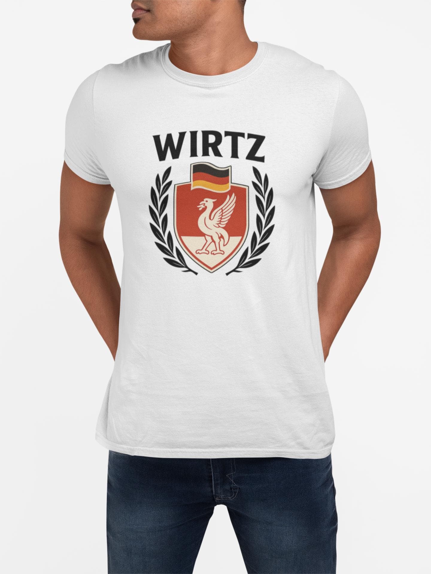 Florian Wirtz - Liverpool FC T-shirt (LFC Fan Leisure Wear - White