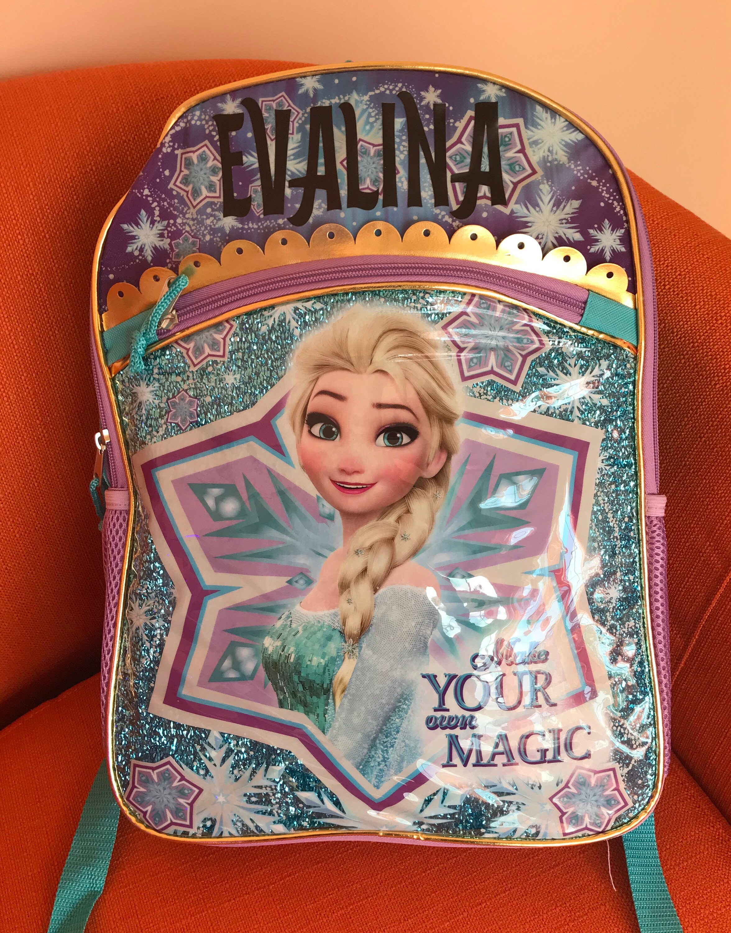 frozen backpack personalized