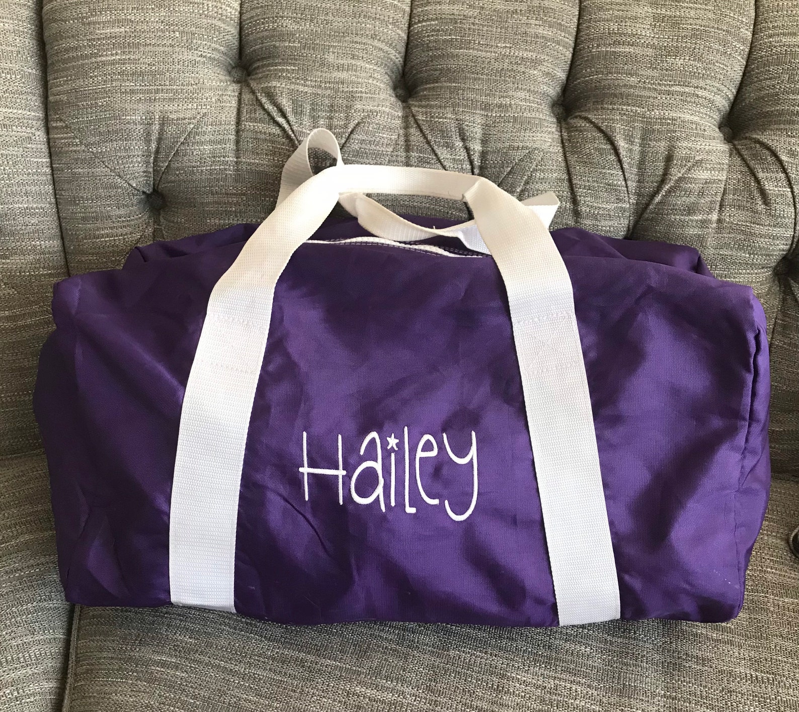 Personalized sports bag with name sports bag soccer sports bag Etsy
