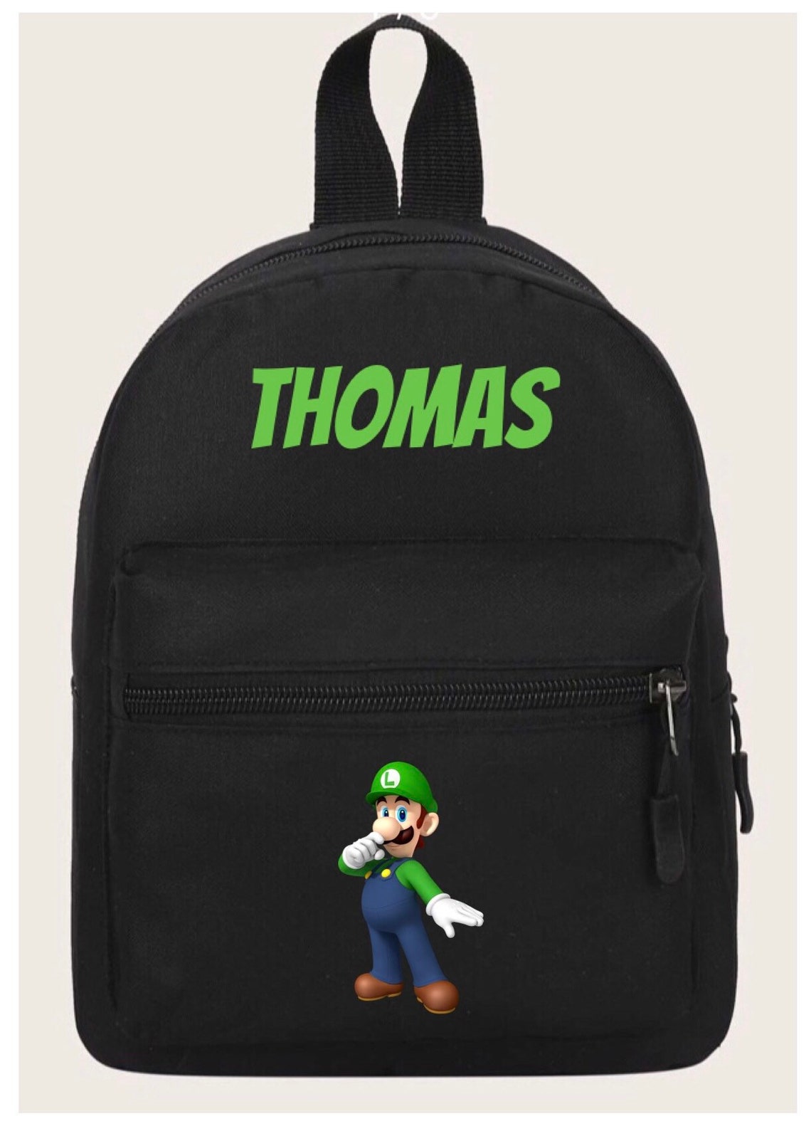 Personalized inspired by Mario Backpack school backpack with Etsy