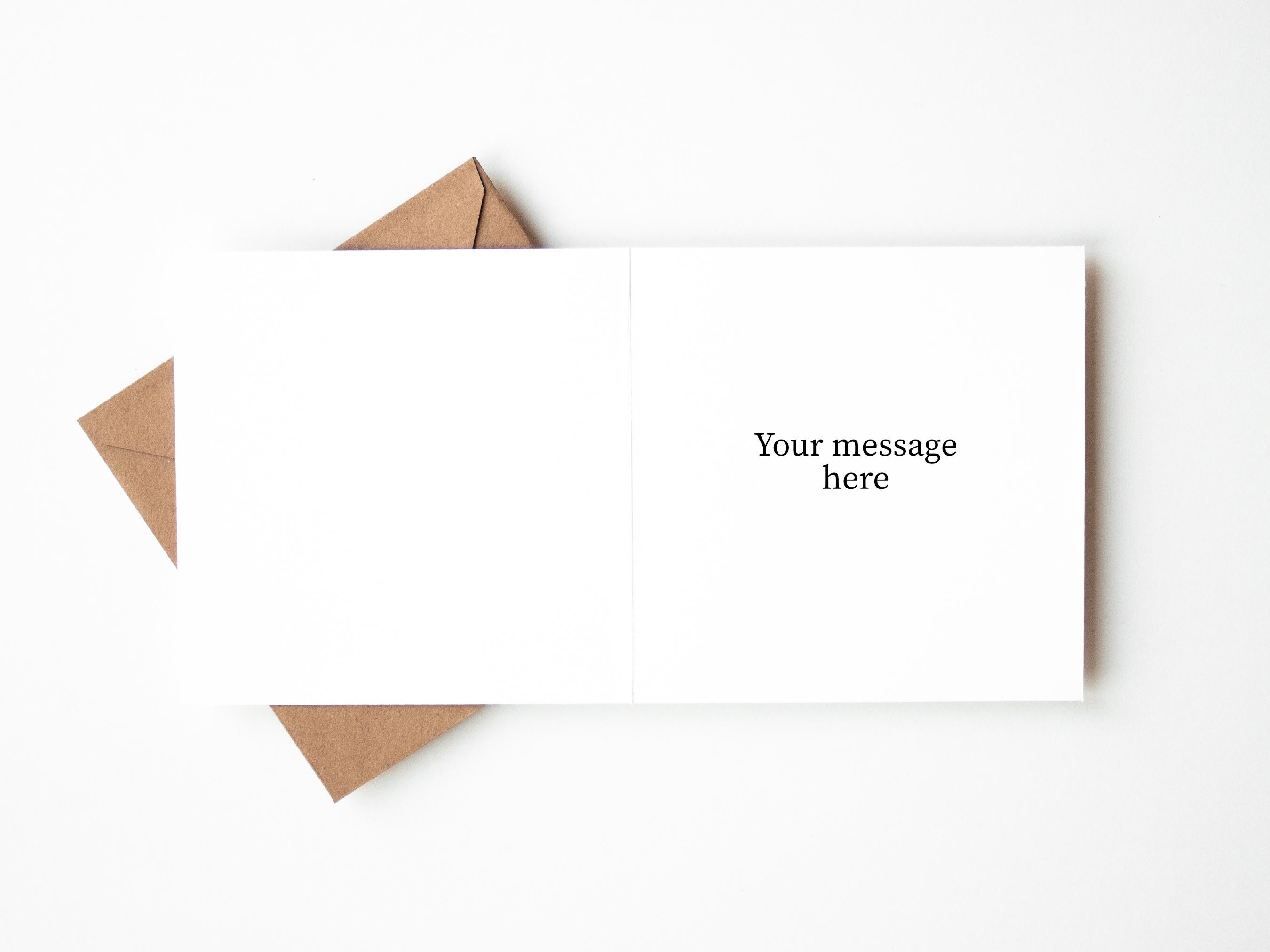 Tarjeta De Cumpleaños Con Texto En Inglés"Dad Thank For Save Me