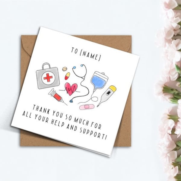 Personalised Thank You Cards - Etsy UK