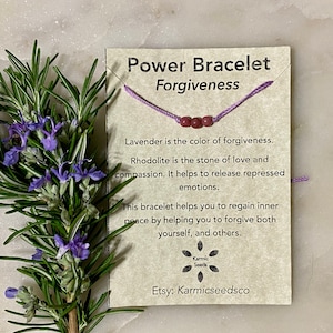 Forgiveness Power Bracelet