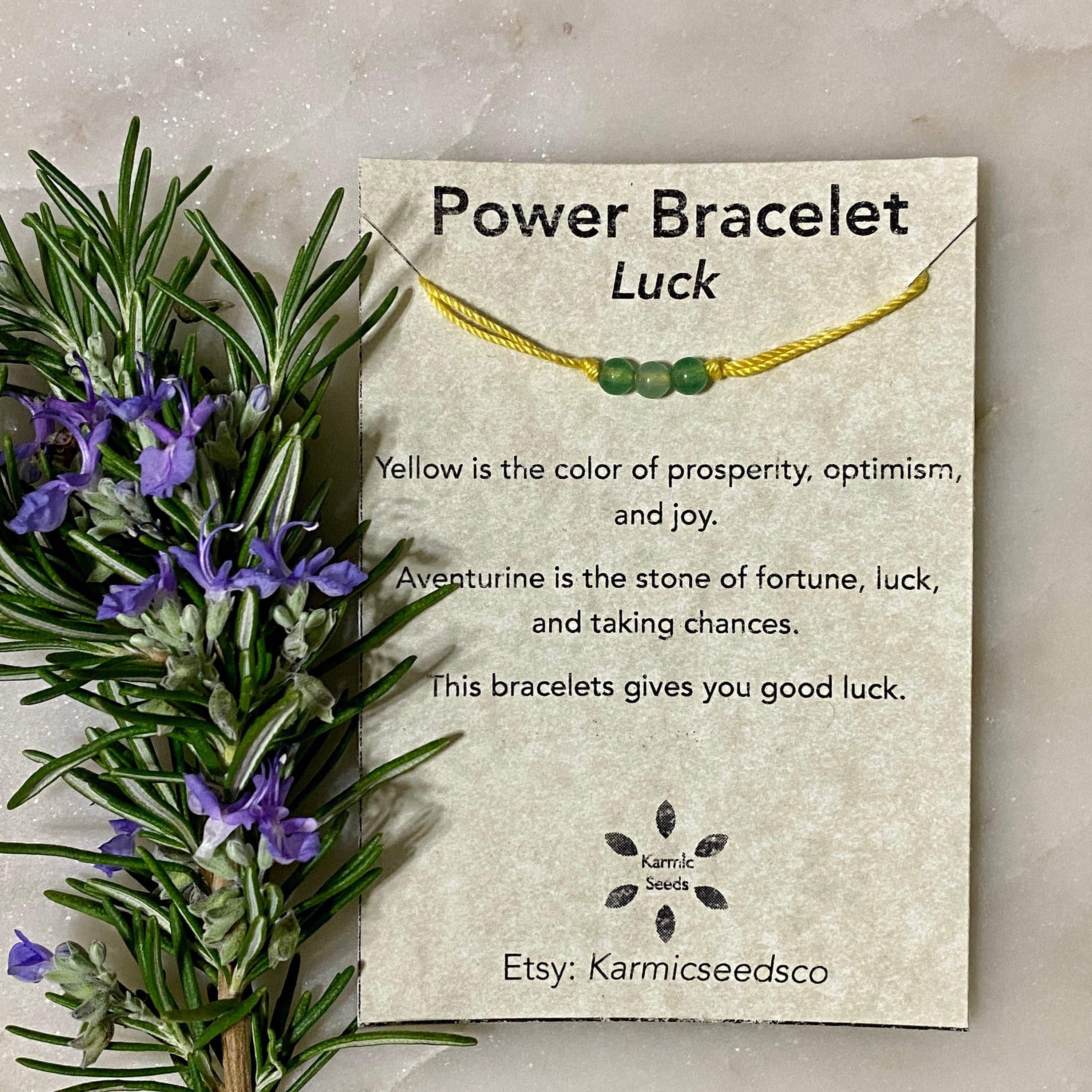 Bracelets that give you good luck deals