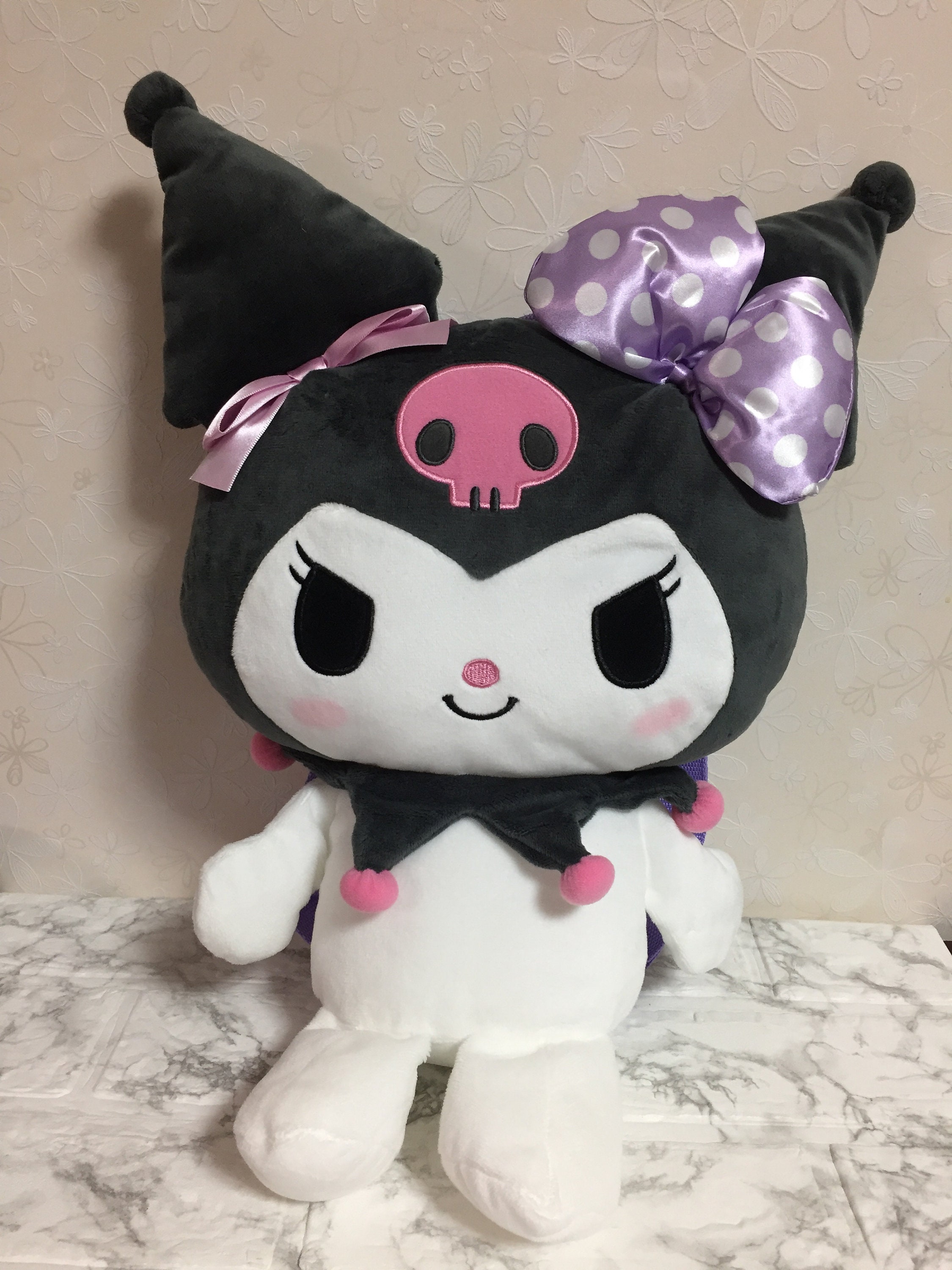 Kuromi Peluche Juguete Ryok Japón Limited muy raro Sanrio Etsy