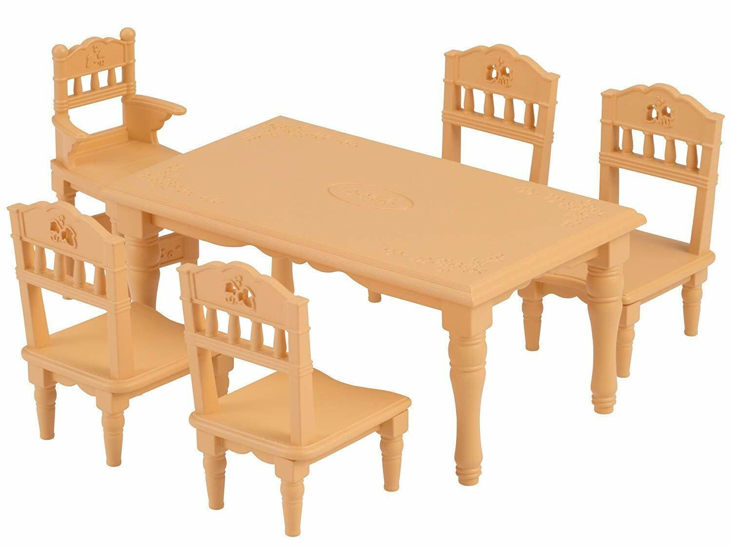 Sylvanian Families DINING TABLE Set Epoch KA421New Model Etsy