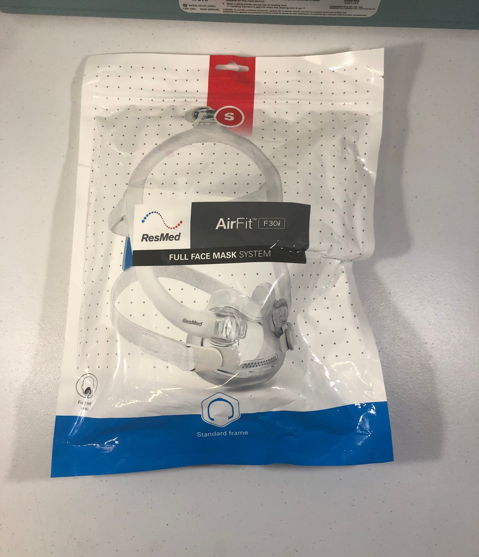 ResMed AirFit F30i Full Face Cpap Mask size Small with | Etsy