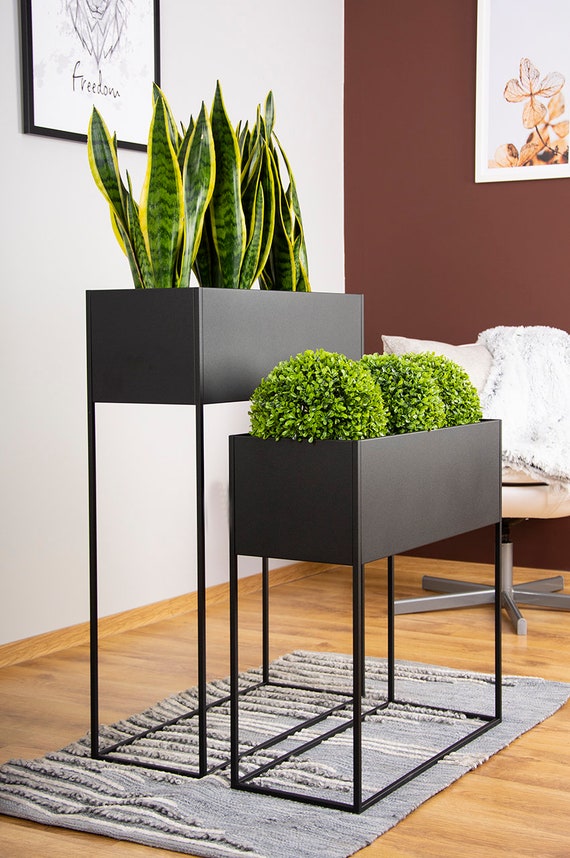 Planter on Stand U60 Long Etsy UK