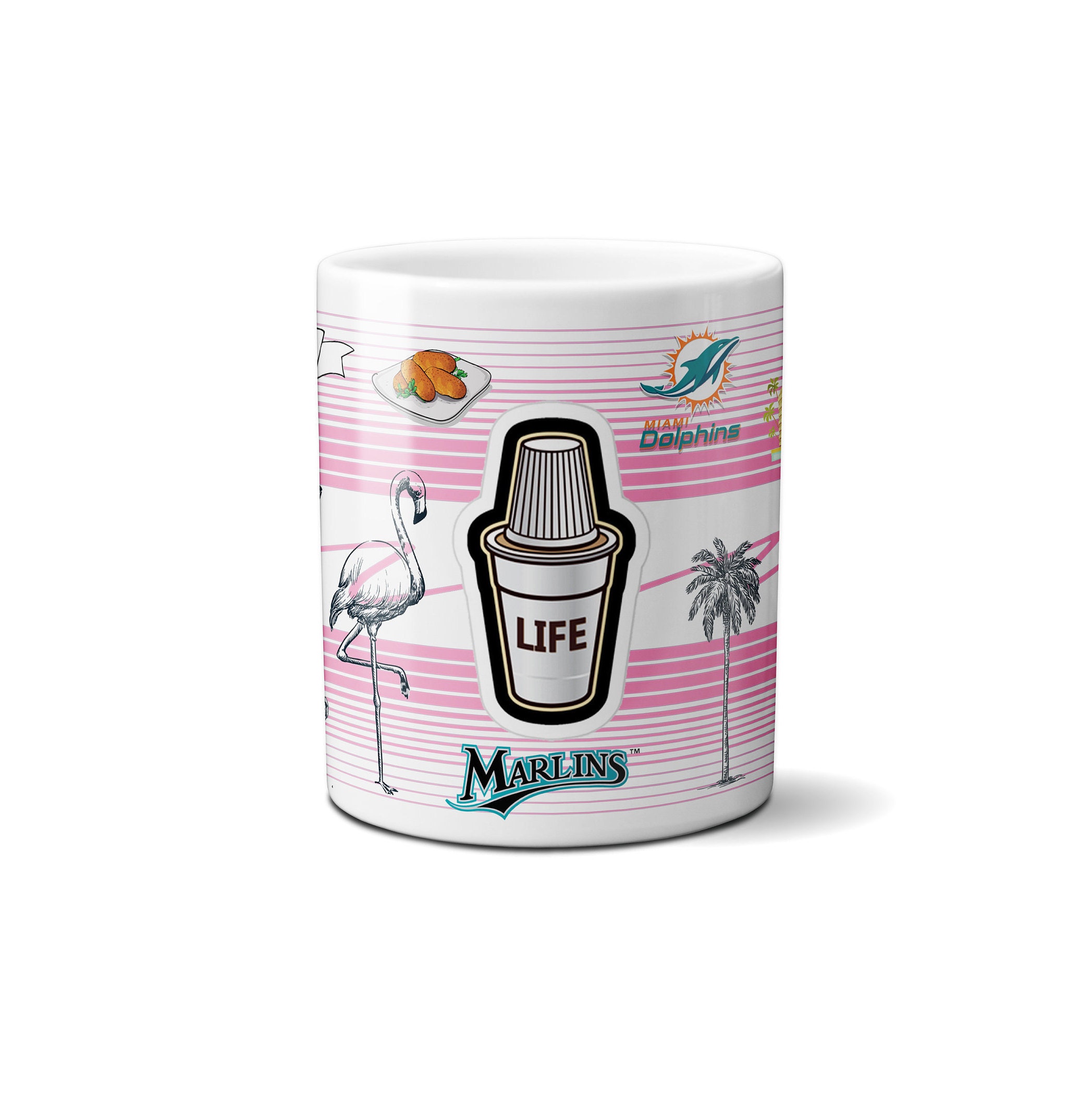 Miami Mug Gift Unique Miami Souvenir Mug Unique Souvenir Etsy