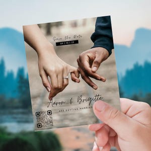 Custom Photo for Wedding Invitations Save the Date Magnet, Custom Personalized Save our Date Fridge Wedding Magnets, photo save the date