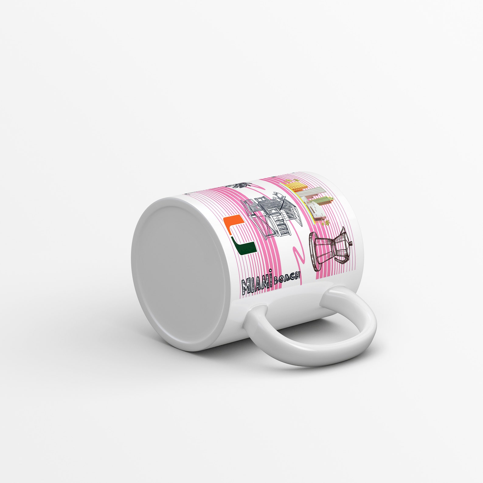 Miami mug gift Unique Miami souvenir mug unique souvenir Etsy