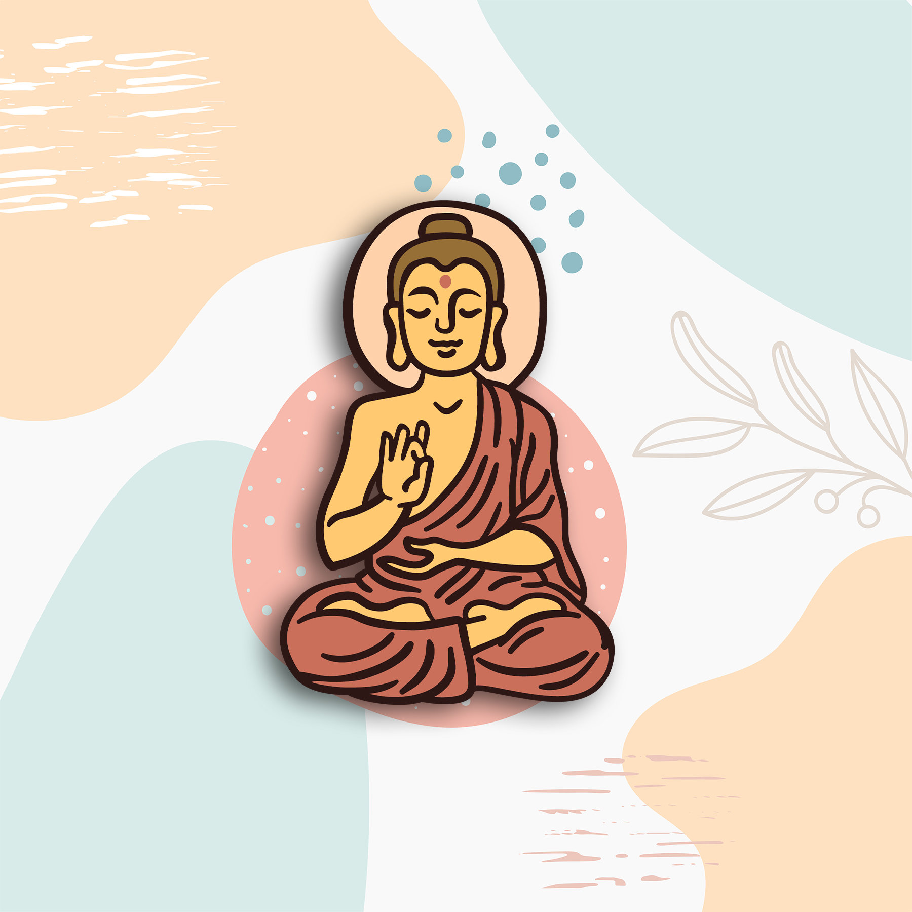 Yoga Sticker Bundle  Mediation Zen Printable Stickers Graphic by  geminipaperie · Creative Fabrica